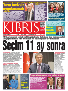Cover of Kibris Gazetesi