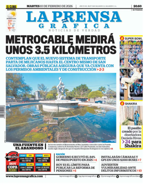 Cover of La Prensa Grafica