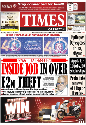 Cover of Times of Eswatini