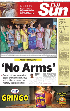 Cover of Fiji Sun