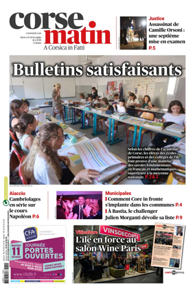 Cover of Corse Matin