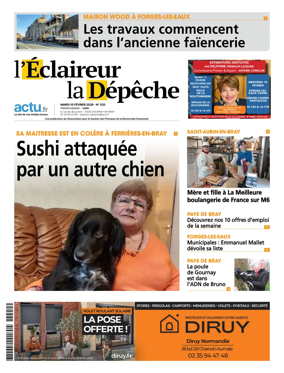 Cover of l'Eclaireur la Depeche