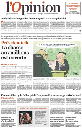 Cover of L'Opinion