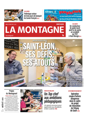 Cover of La Montagne (Montlucon)