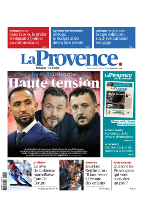 Cover of La Provence Aubagne-La Ciotat