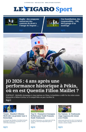 Cover of Le Figaro Sport