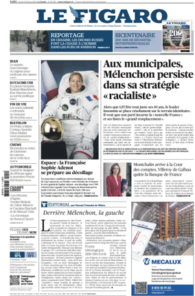 Cover of Le Figaro