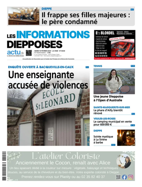 Cover of Les Informations Dieppoises