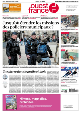 Cover of Ouest France (Challans / Saint-Gilles-Croix-de-Vie)