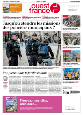 Cover of Ouest France (Chateaubriant)