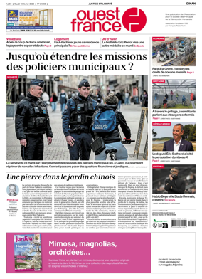 Cover of Ouest France (Dinan)