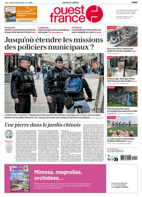 Cover of Ouest France (Orne)