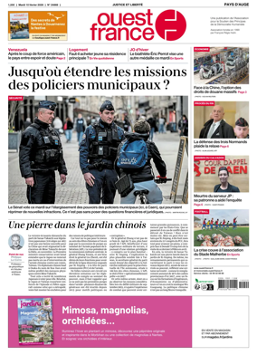 Cover of Ouest France (Pays d'Auge)