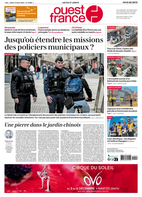 Cover of Ouest France (Pornic / Pays de Retz)