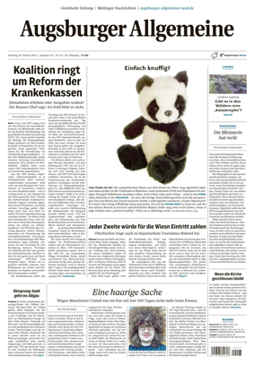 Cover of Augsburger Allgemeine (Land Nord)