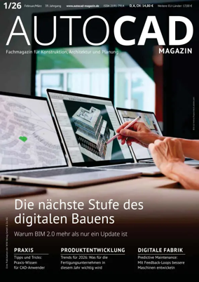 Cover of Autocad and Inventor Magazin