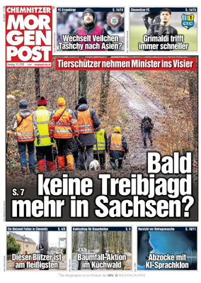 Cover of Chemnitzer Morgenpost