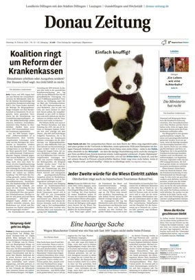 Cover of Donau Zeitung