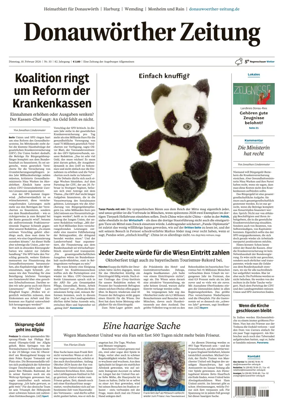 Cover of Donauwoerther Zeitung
