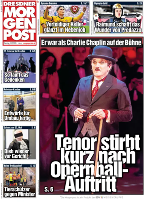 Cover of Dresdner Morgenpost