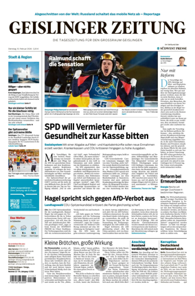 Cover of Geislinger Zeitung