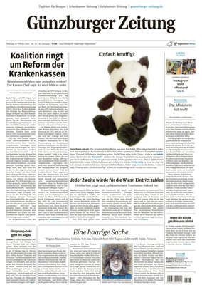 Cover of Guenzburger Zeitung
