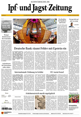 Cover of Ipf- und Jagst-Zeitung