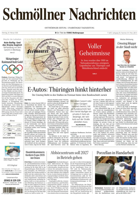 Cover of Ostthuringer Zeitung (Schmolln)