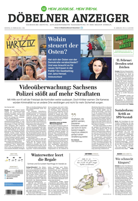 Cover of Sachsische Zeitung (Dobeln)