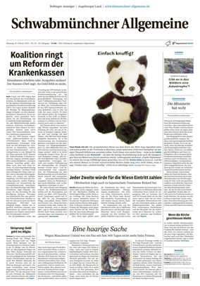 Cover of Schwabmunchner Allgemeine