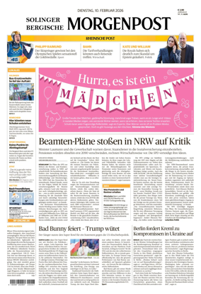 Cover of Solinger Bergische Morgenpost/Remscheid