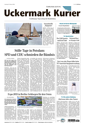 Cover of Templiner Zeitung