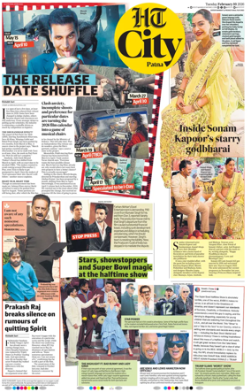 Cover of Hindustan Times (Patna) - Live
