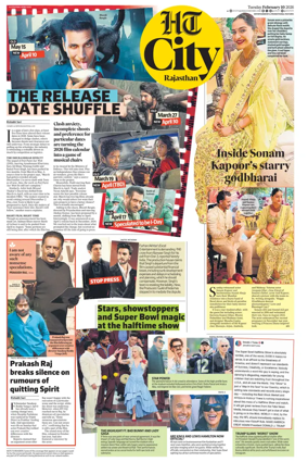 Cover of Hindustan Times (Jaipur) - City