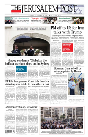 Cover of The Jerusalem Post