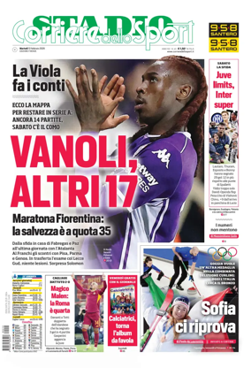 Cover of Corriere dello Sport Stadio (Emilia)
