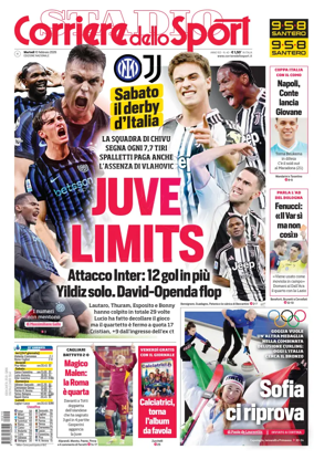 Cover of Corriere dello Sport