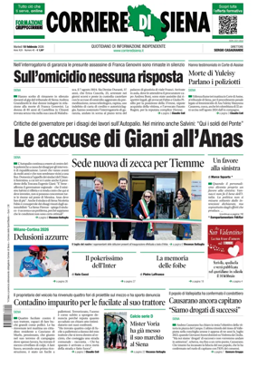Cover of Corriere di Siena