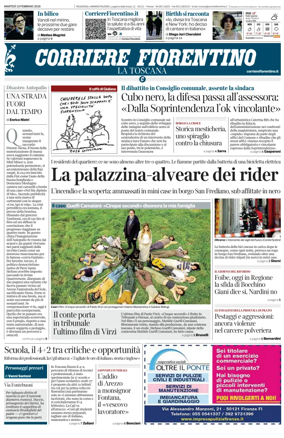 Cover of Corriere Fiorentino