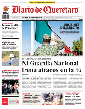 Cover of Diario de Queretaro
