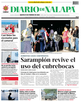 Cover of Diario de Xalapa