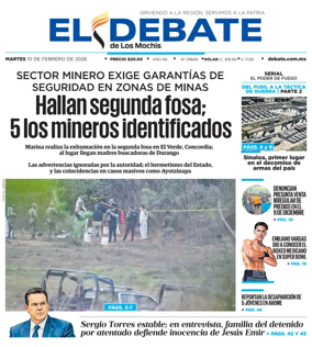 Cover of El Debate de Los Mochis