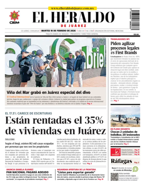 Cover of El Heraldo de Juarez