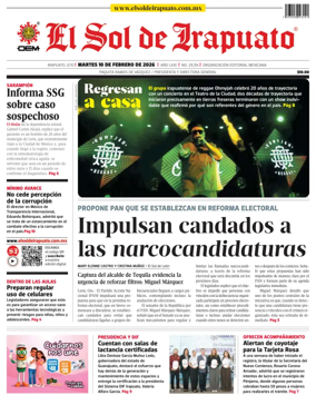 Cover of El Sol de Irapuato