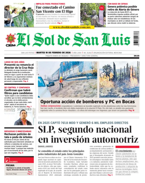 Cover of El Sol de San Luis Potosi
