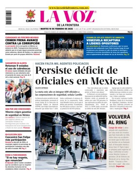 Cover of La Voz de la Frontera