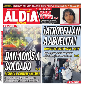 Cover of Periodico Al Dia (Irapuato)
