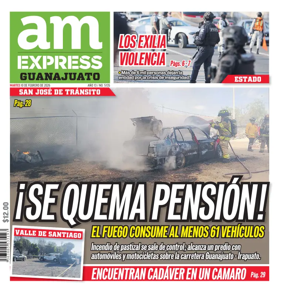Cover of Periodico AM Express (Guanajuato)