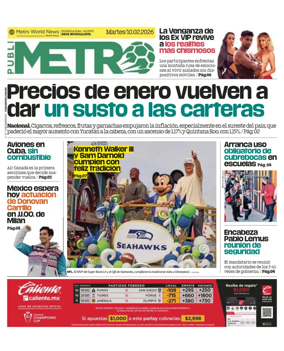Cover of Publimetro Guadalajara