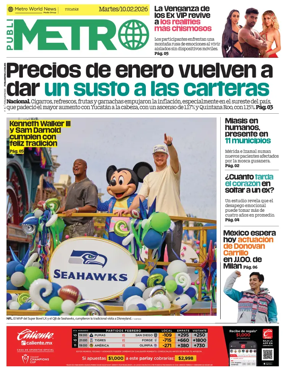 Cover of Publimetro Merida